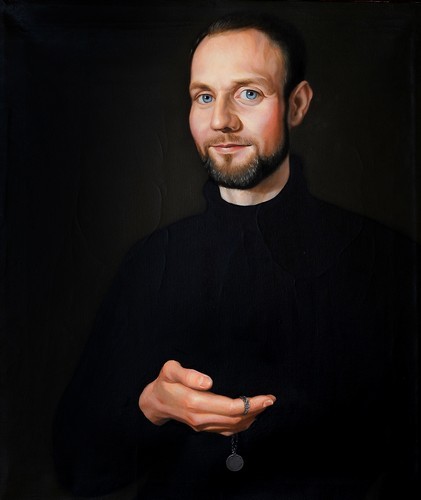 Ein klassisches Portrait von Thomas [nicht zu verkaufen] — 50x60cm Öl auf Leinwand 2010