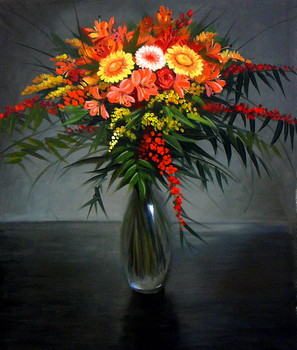 Nikolaus Blumen — 39x48cm Öl auf Leinwand 2011