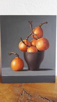 Duft der Heimat — 19x25cm Öl auf Holz 2017