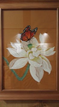 Lotus — 20x30cm Tinte auf Reispapier 2019